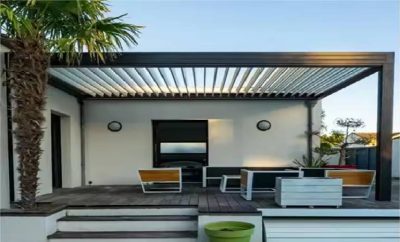 نصب سایبان آلومینیومی